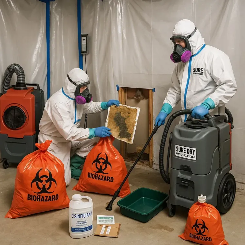 Contaminated Water Handling Protocols process in Woodbridge, VA