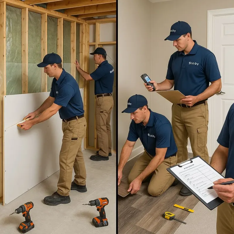 Repairs and Reconstruction process in Woodbridge, VA