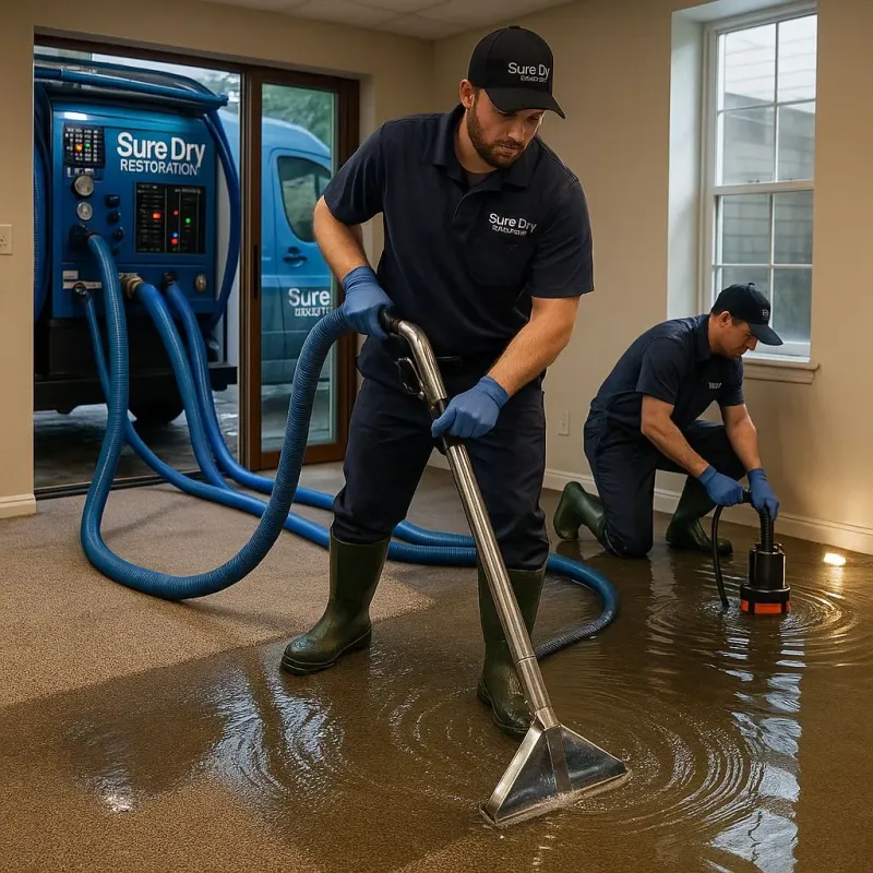 Water Extraction and Removal process in Woodbridge, VA